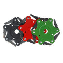 6 Steel Blades Grass Trimmer Head Garden Lawn Mower Head Brush Cutter Razor Tool