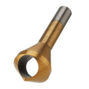 Drillpro 4pcs Countersink Deburring Bit Set Titanium Coated Chamfering Drill Oblique Hole Chamfer