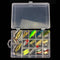 ZANLURE 21pcs/set Metal Spoon Lures Fishing Lure Set VIB Sea Fish Bass Baits Crankbait Swimbait
