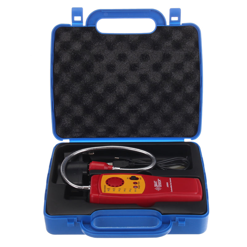 Portable Combustible Natural Gas Analyzer Leak Alarm Detector Leakage AS8800