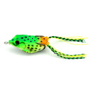 5pcs 12g 6cm Dual Hook Soft Frog Fishing Lure Top Water Artificial Bait Snakehead Fishing Crank Bait