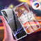 Bakeey Magnetic Adsorption Aluminum Alloy Tempered Glass Protective Case + 2.5D Tempered Glass Screen Protector For Samsung Galaxy A7 2018