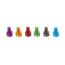 Suleve M3AH10 10Pcs M36mm Hex Socket Screw M3 Cap Head Bolt 7075 Aluminum Alloy Multicolor