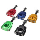 Pair 1 1/8inch 28mm Billet CNC HandleBar Mount Clamp Riser For Honda Kawasaki Suzuki