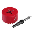 60-135mm M42 Metal Hole Saw Cutter Drill Bits With Rod For Aluminum Iron Pipe Woodworking