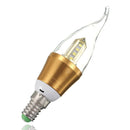 E14 Non-dimmable LED Bulb 4W SMD 2835 Pure White/Warm White Candle Flame Down Light Lamp AC 85-265V