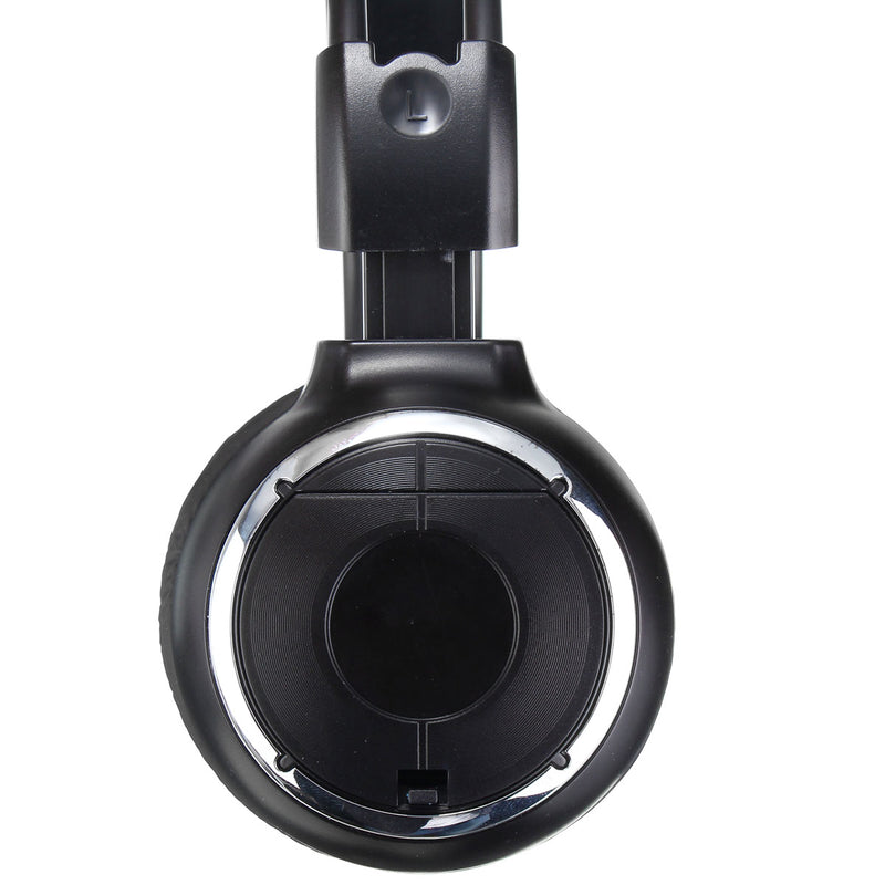 IR2008 Wireless bluetooth Rear Car DVD Player Infrared Stereo Foldable Headphone 2CH for Phone Cars