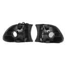 Pair Corner Light Lampshades Side Lamp Bulb Covers Set for BMW E38 7 Series 1999-2001