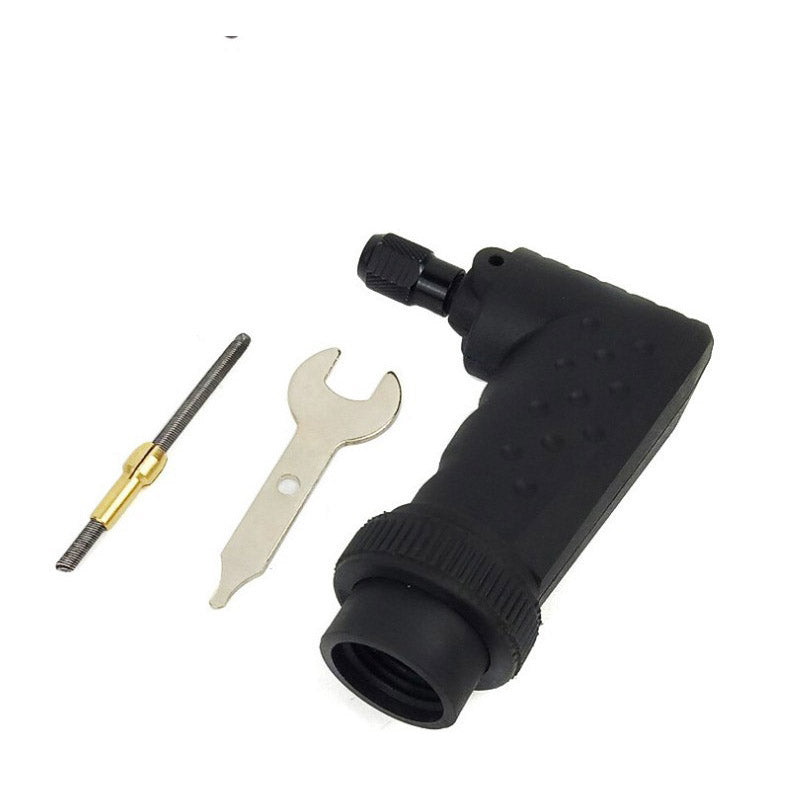 90 Degree Rotary Tool Adapter Attachment Electric Grinder Bender Right Angle Converter