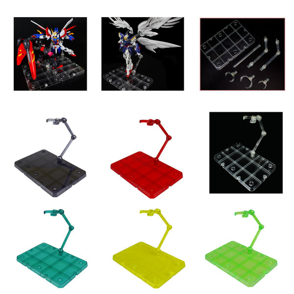 HG 1/144 Action Figure Stand Base Holder Fit For RG SD Robot SHF Tamashii Models Decorations