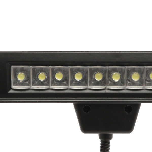 Portable 10 LED Clip-on Orchestra Piano Music Stand Table Light Flexible Reading Lamp