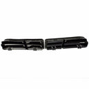 A Pair Front Bumper Lower Corner Grille Grill for VW GOLF MK4 97-05 Black