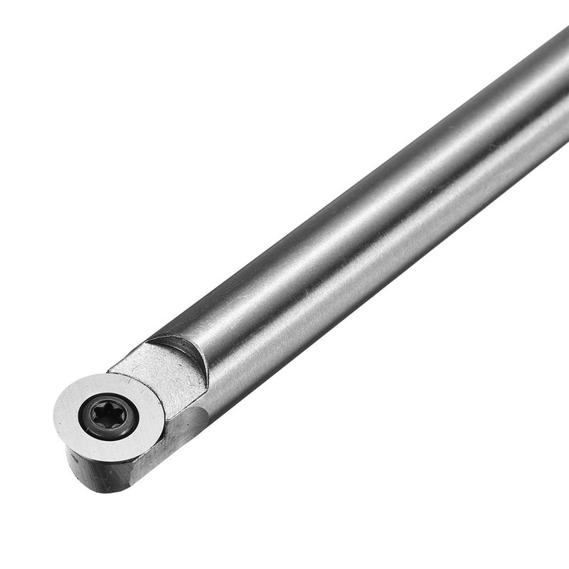 Wood Turning Chisel with 12mm Round Carbide Insert Cutter Round Shank Woodworking Tool