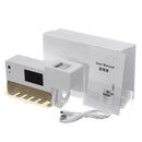 UV Light Sterilizer Toothbrush Holder Toothpaste Dispenser Wall Mounted Cleaner