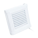 4 Inch ABS Exhaust Fan Ceiling Wall Mount Bathroom Kitchen Air Ventilation Low Noise Fan