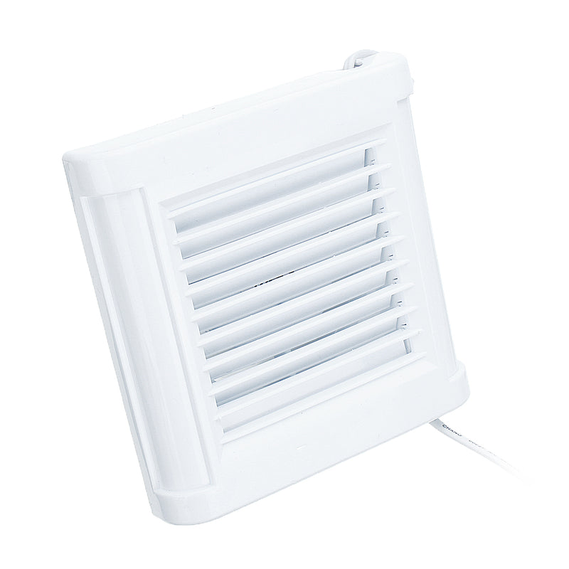 4 Inch ABS Exhaust Fan Ceiling Wall Mount Bathroom Kitchen Air Ventilation Low Noise Fan