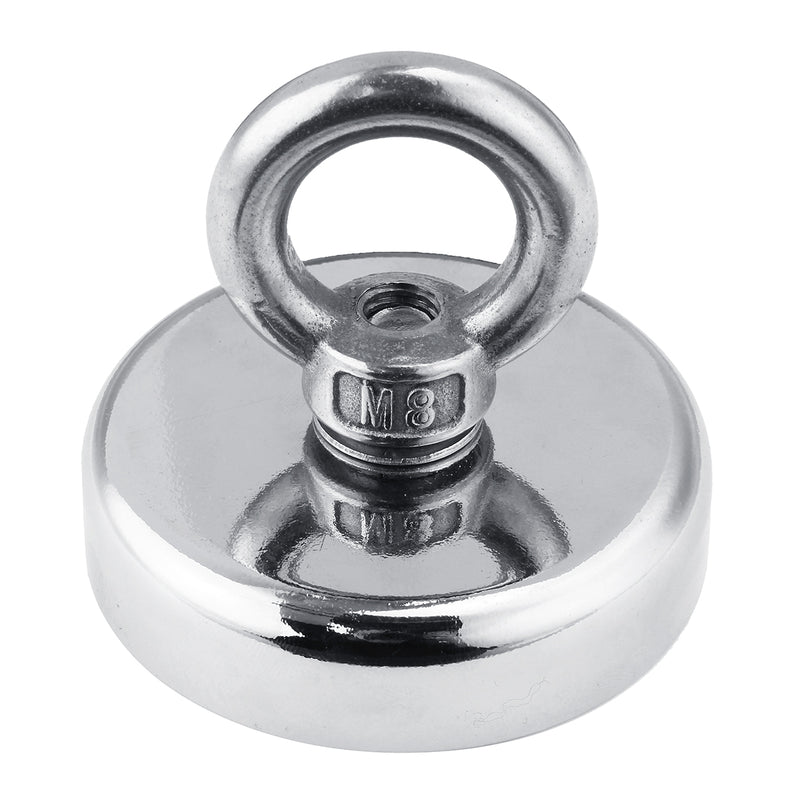 150KG D60mm Neodymium Magnet Fishing Treasure Finding Treasure Hunting Recovery Magnet