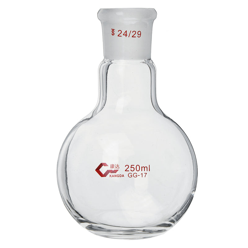 2x 250ML Flat Bottom Flask Borosilicate Glass Soxhlet Extractor Condenser Lab Glassware Kit