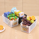 Plastic Kitchen Refrigerator Basket Fridge Storage Rack Freezer Shelf Holder Bathroom Desktop Storag