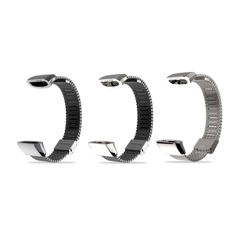Mijobs Stainless Steel Strap Smart Watch Band for Huawei Sport Band 2 pro B29 B19 Smart Watch