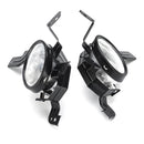 Car Front Bumper Fog Lights Lamps with Bulb Wiring Harness Pair For Honda CR-V CRV 2007-2009