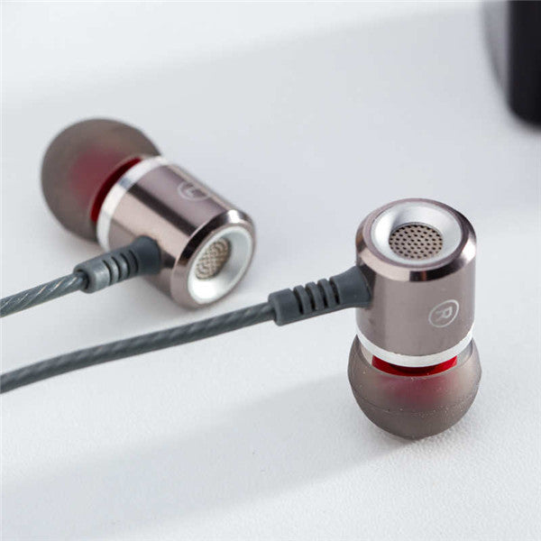 Langsdom M400 Metal Heavy Bass In-ear Earphone Headphone with Mic for Xiaomi Huawei Samsung Note8 S8