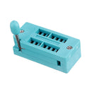 2pcs IC Lock Seat Zif Socket Test Universal zif Sockets 14Pin