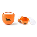 Honana 800mL Round Wheat Fiber Lunch Box Portable Eco Friendly Healthy Food Container Tote