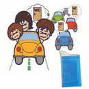 Honana TX-982 Bathroom Portable Mini Emergency Toilet Urinate Bag Travel Outdoor Pee Vomiting Bag