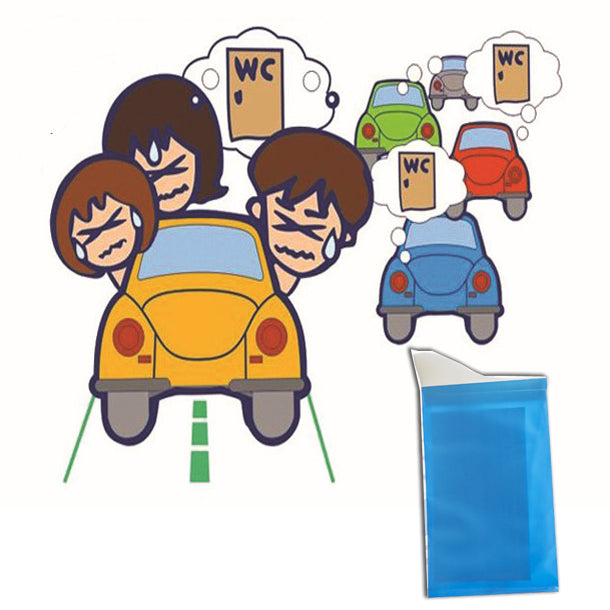 Honana TX-982 Bathroom Portable Mini Emergency Toilet Urinate Bag Travel Outdoor Pee Vomiting Bag