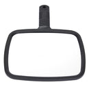 Makeup Mirror Black Square Handheld Toilet Table Cosmetic Looking-glass