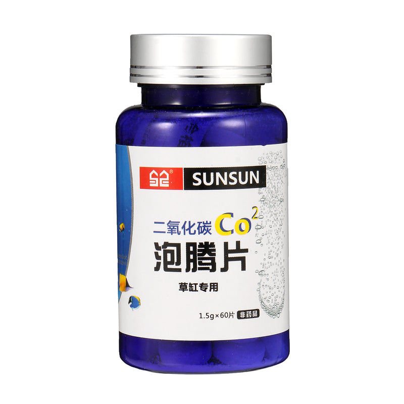 60Pcs CO2 Tablet Carbon Dioxide Diffuser for Aquarium Fish Tank Water Plant