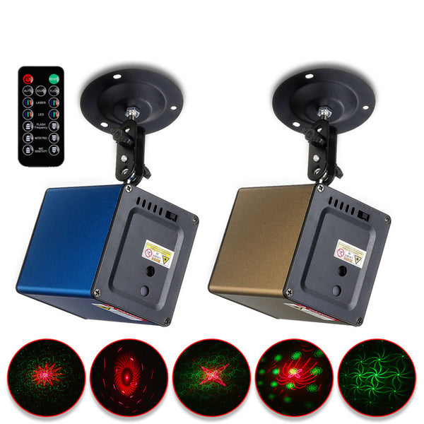 LED bluetooth Speaker Laser Stage Light Family KTV Sound Control Flash Room Dormitory DC5W