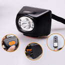 BIKIGHT 3W 4500LM Miners Cordless Power LED Helmet Light Bike HeadLamp Lamp Torch