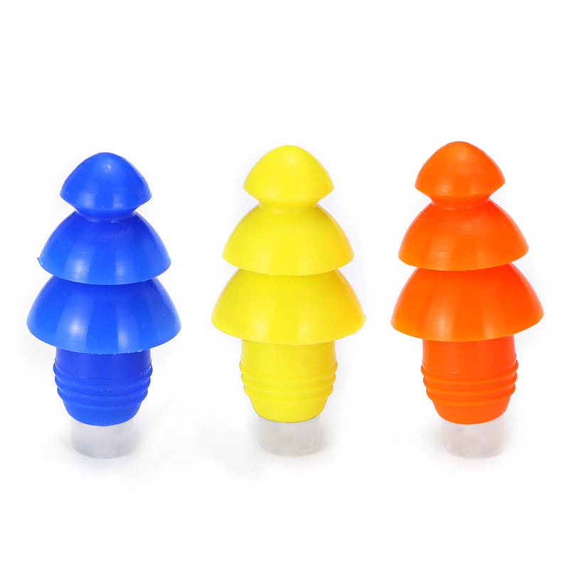 Soft Silicone Noise Cancelling Swimming Earplugs For Sleeping Concert Hearing Protection