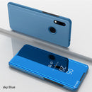 Bakeey Plating Mirror Window Shockproof Flip Full Cover Protective Case for Xiaomi Redmi 7 / Redmi Y3