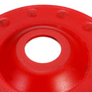 90mm Segment Diamond Grinding Wheel Disc Concrete Masonry Stone Marble Sanding Wheel Red