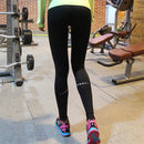 Women Fitness Reflective Running Pants Night Jogging Tights Yoga Leggings Quick Dry Trousers