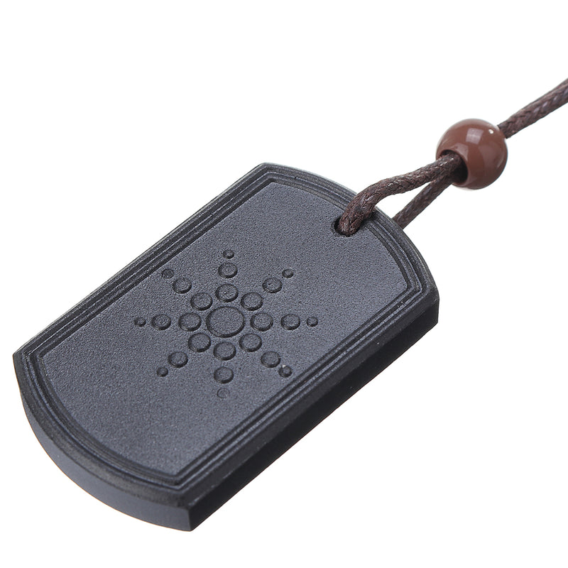 Necklace Quantum Pendant Chain Scalar Energy Negative Ion Protection Card Kit