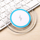 Bakeey 15W LED Light Fast Charging Pad Wireless Charger For iPhone XS 11Pro Huawei P30 Pro Mate 30 5G Xiaomi 9Pro Redmi K30 S10+ Note10 5G