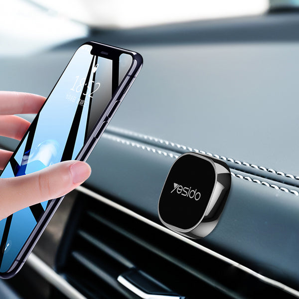 Yesido Mini Magnetic Dashboard Car Phone Holder Car Mount for 4.0-7.0 Inch Smart Phone for iPhone 11 Pro Max for Samsung Note 10+ Xiaomi Mi9