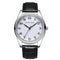 VA VA VOOM VA-203 Men Business Style Quartz Watch Casual Leather Strap Simple Dial Watch