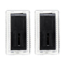 2Pcs LED Work Light Door Trunk Boot Foot Glove Box Lamp For Tesla Model X S 3 14-18