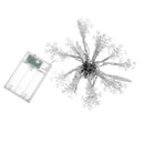 3M 20LED Battery Operated Snowflake Fairy String Light Christmas Wedding Holiday Festival Decor