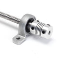 Machifit 13pcs 500mm CNC Parts Optical Axis Guide Bearing Housings Aluminum Rail Shaft Support Screws Set