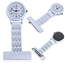 Stainless Steel Arabic Numerals Nurse Watch Colorful Doctor Pocket Watches