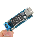 3Pcs DC-DC 4.5-40V Step Down LED Volt Meterr USB Voltage Converter Buck Module 5V/2A