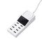 Upgrade Version Multiple USB Charger Intelligent 8-Port Desktop Charger Wireless Charger Charging Station Multi Port Travel Fast Wall Charger Hub Display Real-time Current