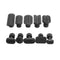 10PCS Car Paintless Auto Sheet Metal Repair Gasket Dent Pull Hammer Dent Puller Suction Cup Plastic Gasket