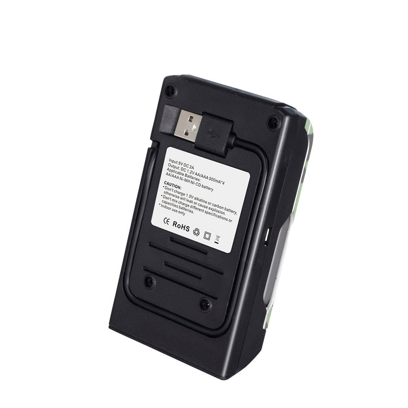 PALO 4 Solt Battey Charger LCD Display USB Smart AA/AAA Battery Charger
